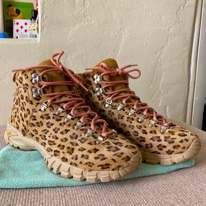 Diemme Maser Low Leopard hair calf boots